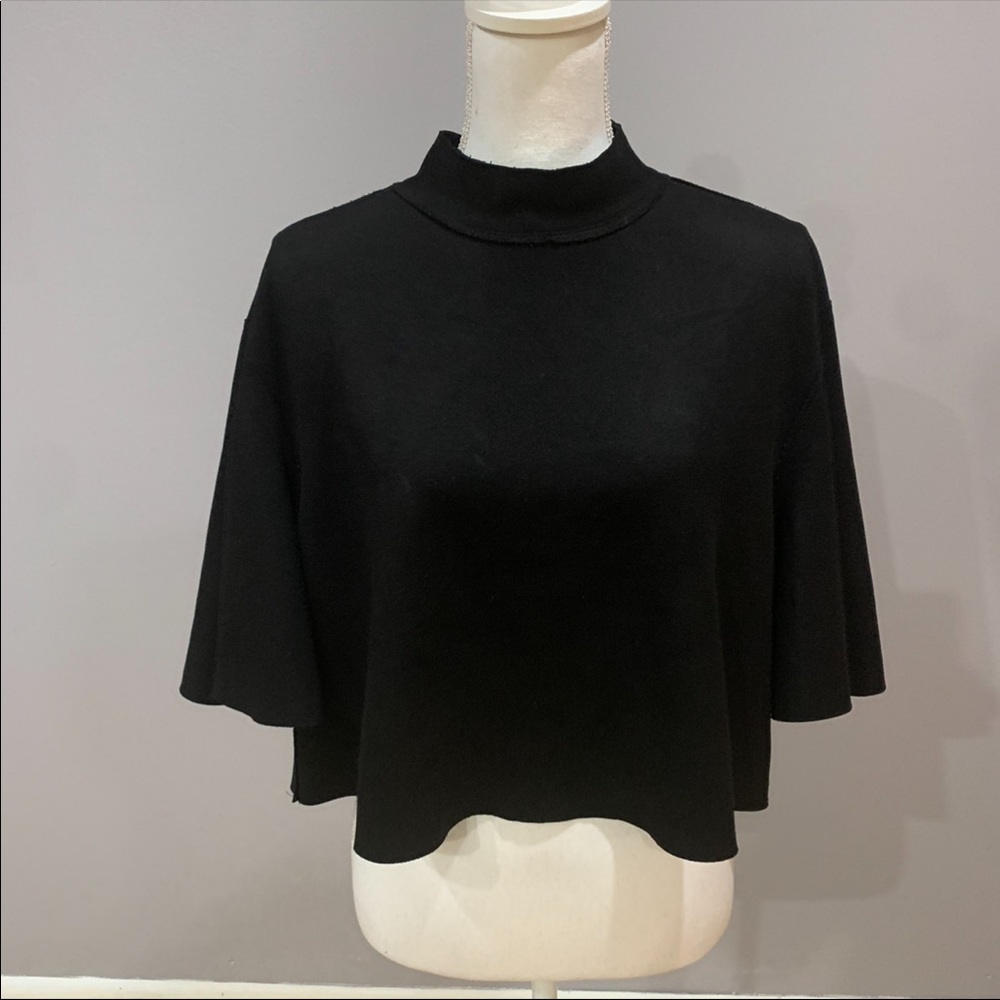 Caribbean Queen black suede top